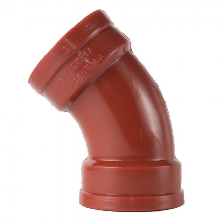 ACCESORIOS ' GINYPLAS ' DE POLIPROPILENO 41213 1/2 - CURVA HEMBRA-HEMBRA a 45º