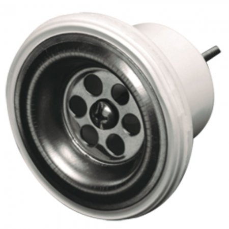 ACCESORIOS ' GINYPLAS ' PARA SANITARIOS 20204 50 mm. - SOPAPA REJILLA AC. INOX.-