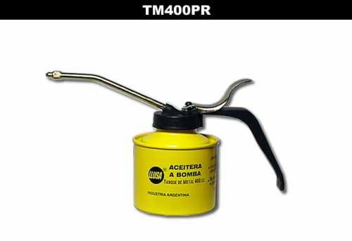 ACEITERAS CON BOMBA 400 cc. 'LLUSA' - T/METAL - P/RIGIDO
