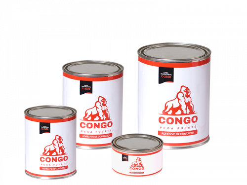 ADHESIVOS ' CONGO ' 900 ml - CEMENTO CONTACTO - Lata