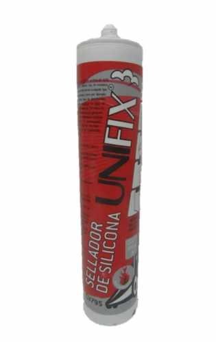 ADHESIVOS Y SELLADORES DE SILICONA UNIFIX - ALTA TEMPERATURA - 300 Gr