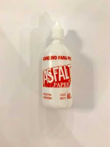 ADHESIVOS PARA CAÑOS DE P.V.C. Frasco 125 cc. - ASFALT PAPER'