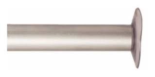 BARRALES PARA CORTINAS TIPO SAVICOR 1/2 x 4 Mts. - ALUMINIO ORO MATE