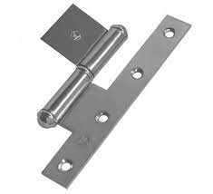 BISAGRAS POMELAS COMBINADAS 140 x 70 mm. -  HIERRO PULIDO