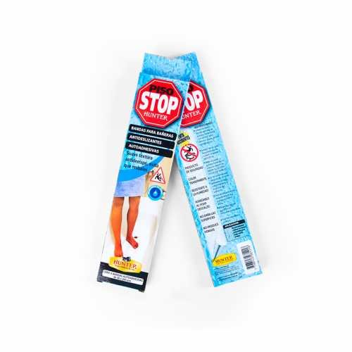 CINTAS ANTIDESLIZANTES ' HUNTER ' ABRASIVO BAÑERAS - TRANSPARENTE