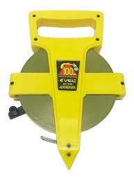CINTAS METRICAS ' EVEL' Nº 2100 - 100 Mts. - 12 mm. - AGRIMENSOR