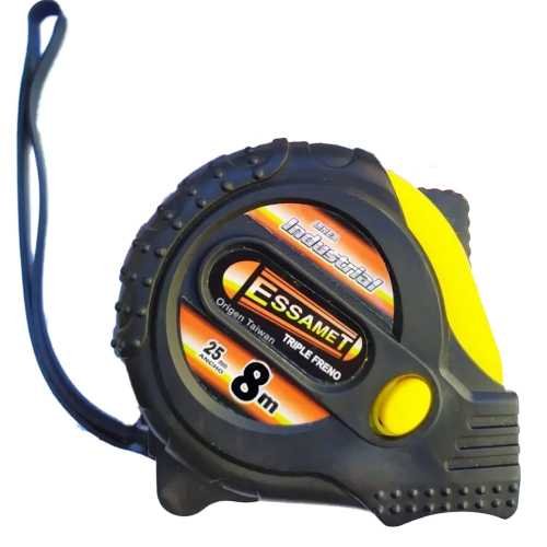 CINTAS METRICAS TRIPLE FRENO 8 Mts x 25 mm. - 'ESSAMET'