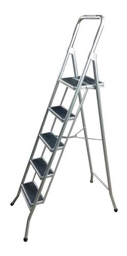 ESCALERAS YAERCO PLEGABLES METALICAS 5 ESCALONES