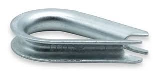 GUARDACABOS PARA CABLES DE ACERO 3/8