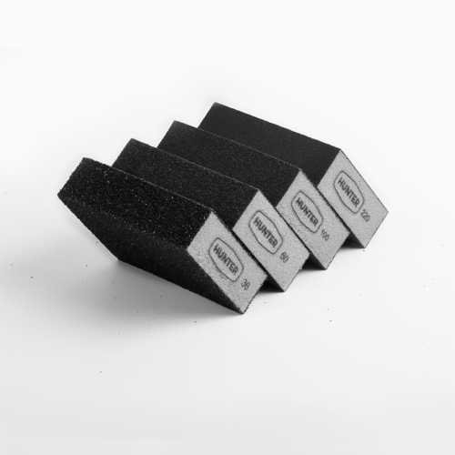 LIJAS ESPONJA `HUNTER ` HUNTER BLOCK - GRANO   36