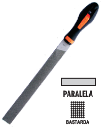 LIMAS ' PLENA ' CON MANGO Y FUNDA PL PARALELA - 15 Cms BASTARDA
