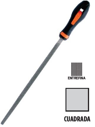 LIMAS ' PLENA ' CON MANGO Y FUNDA PL CUADRADA - 25 Cms ENTREFINA