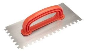 LLANAS DENTADAS CHAPA DE ACERO NK -  6 x  6