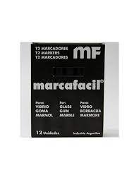 MARCADORES DE CERA ' M F ' CRAYONES - Cajas 12 Unid.
