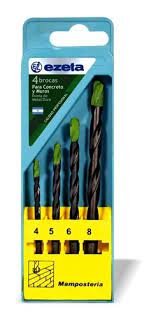 MECHAS CILINDRICAS EN JUEGOS SET 4 MECHAS MURO EZ 4-5-6-8 CP