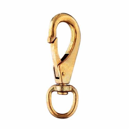 MOSQUETONES DE BRONCE N° 355 - Girat. 25 mm. -  Largo 107 mm.