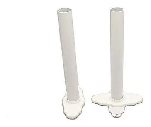 SOPORTES PARA BARRALES DE BAÑO PARA CAÑOS CURVOS - DE ALUMINIO