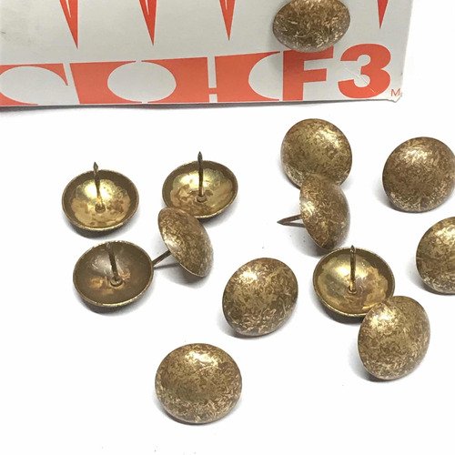TACHAS PARA TAPICEROS BRONCEADAS - OXIDE - Cajas 75 unid
