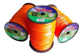 TANZAS DE NYLON PARA BORDEADORAS 2,0 mm. REDONDA - ' GRILLON '