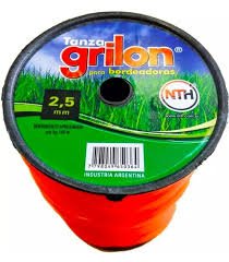 TANZAS DE NYLON PARA BORDEADORAS 2,5 mm. REDONDA - ' GRILLON '