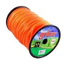TANZAS DE NYLON PARA BORDEADORAS 2,5 mm. CUADRADA - ' GRILLON '