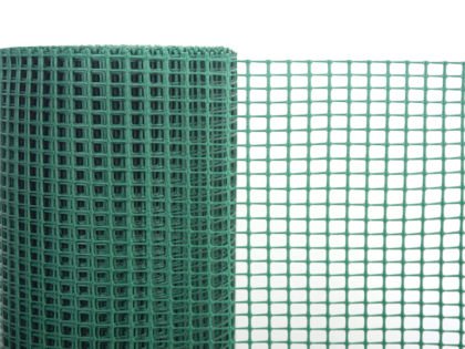 TEJIDOS PLASTICOS PARA CERRAMIENTOS 10 x 10 mm. - LIVIANO - 1.20  X  25  Mt