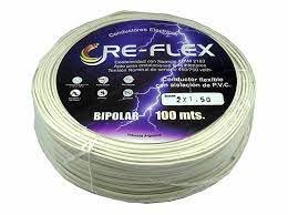 & - CABLES CONDUCTORES ELECTRICOS ' RE - 2 x 1.0 mm. - BIPOLAR - Rollos 100 Mts.